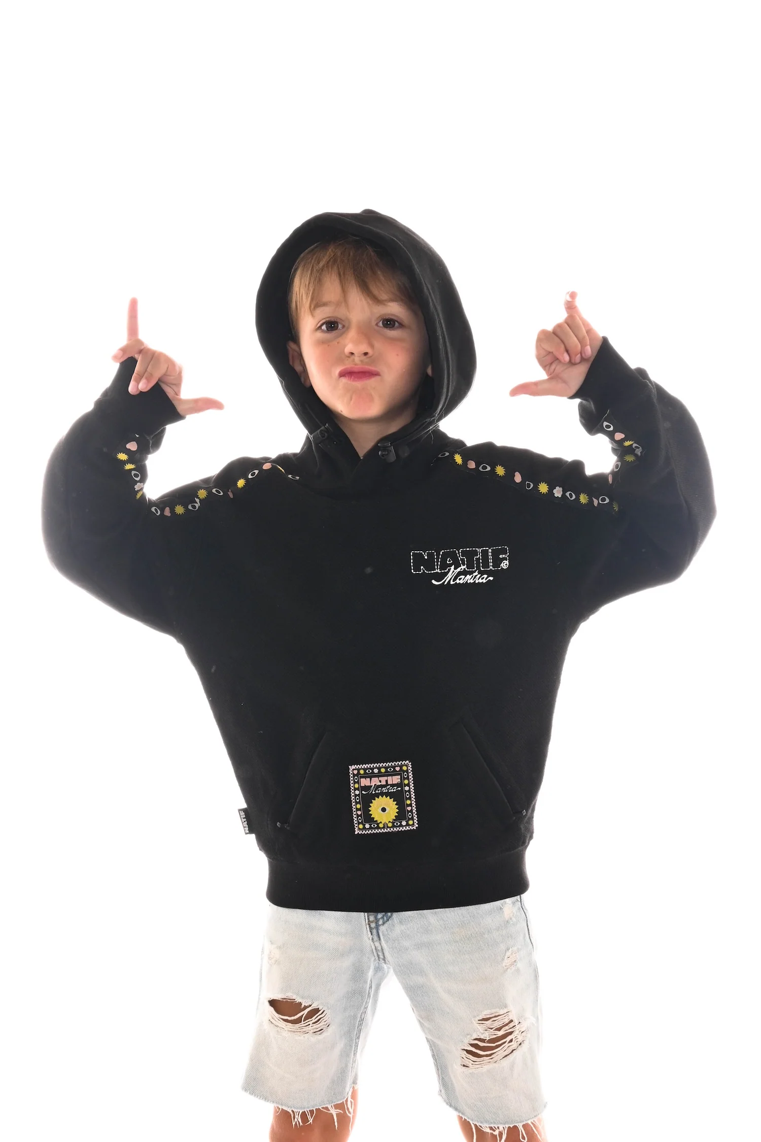 Hoodie Enfant Reversed Mantra