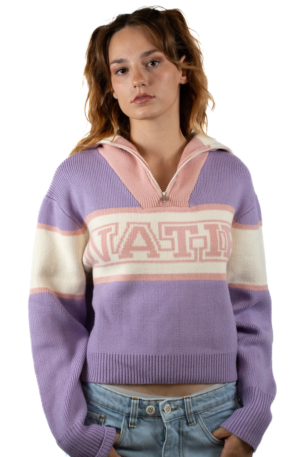 Pull col camionneur Femme
