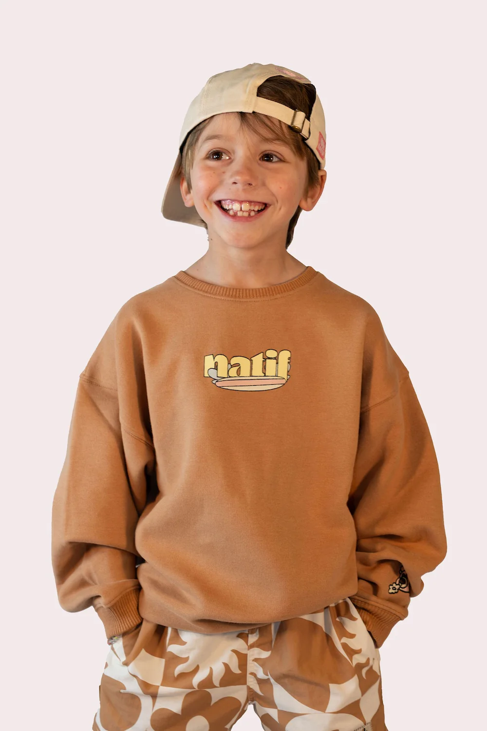 Sweat Loose Enfant Surf Bear